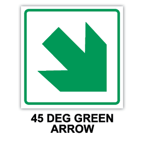 Green Arrow 45°